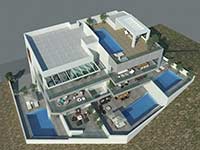Q Residence Draft 3D Images